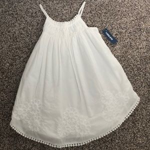 Toddler Girl Stark White Sun Dress - 3T